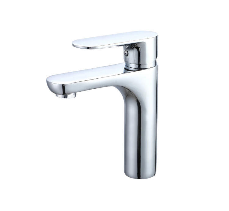 AZUK-33 , style (classic), Single lever deck basin mixer