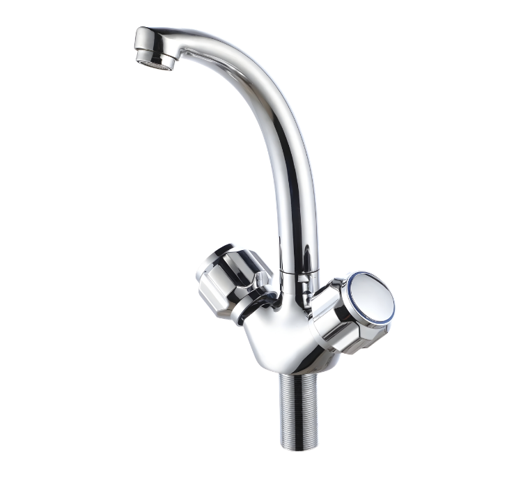 FERK-33-style (classic)-Double handle deck sink mixer