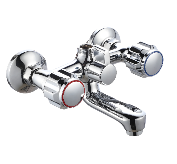 FERK-66 Double handle wall mounted bath mixer
