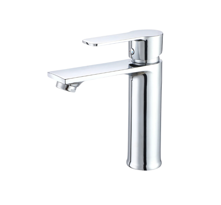 VESK-33 , style (classic), Single lever Deck Basin Mixer