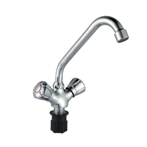 WKT-M1 , style (old), Double handle deck sink mixer